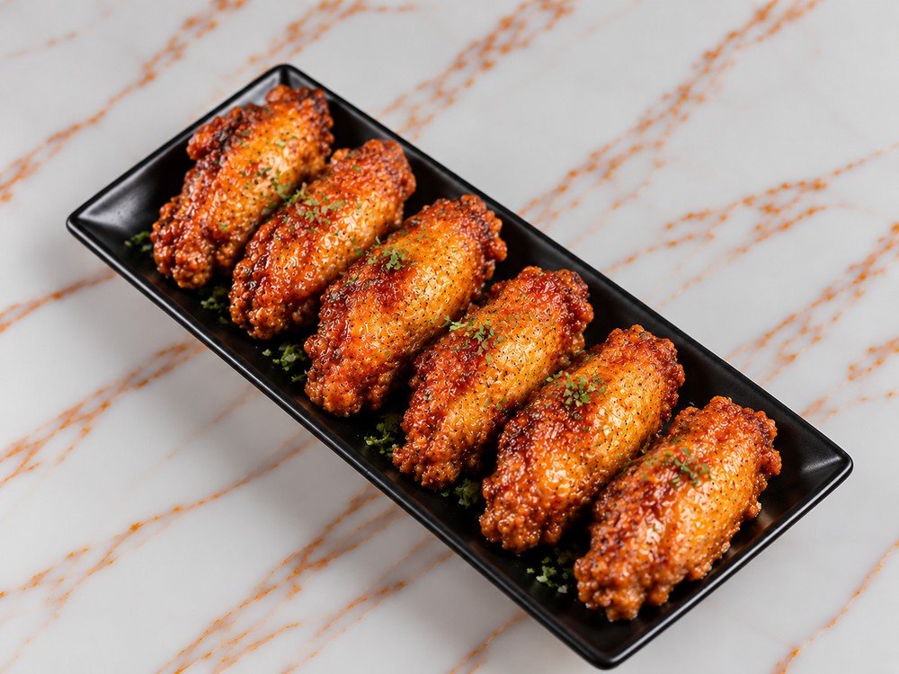 PLAIN WINGS 6 PCS