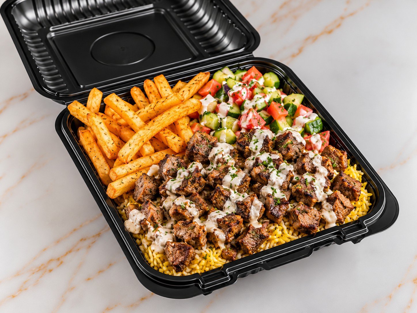 LAMB OVER RICE